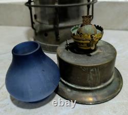 Lamp Brass Oil Lantern Ship Maritime Antique Nautical Brass Vintage Nasthead Vtg