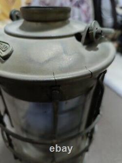 Lamp Brass Oil Lantern Ship Maritime Antique Nautical Brass Vintage Nasthead Vtg