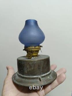 Lamp Brass Oil Lantern Ship Maritime Antique Nautical Brass Vintage Nasthead Vtg