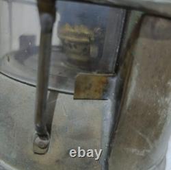 Lamp Brass Oil Lantern Ship Maritime Antique Nautical Brass Vintage Nasthead Vtg