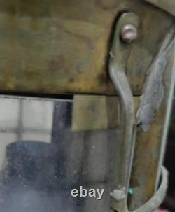 Lamp Brass Oil Lantern Ship Maritime Antique Nautical Brass Vintage Nasthead Vtg