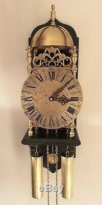 Lantern Clock John Smith London Vintage Wall Chain Driven 8 Day Chair Mount