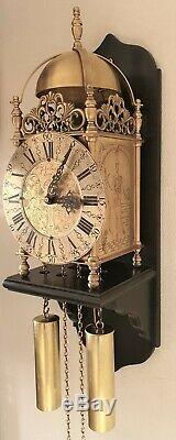 Lantern Clock John Smith London Vintage Wall Chain Driven 8 Day Chair Mount