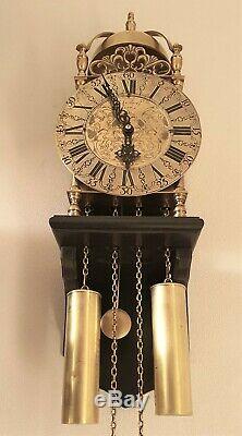 Lantern Clock John Smith London Vintage Wall Chain Driven 8 Day Chair Mount