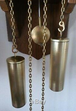 Lantern Clock John Smith Vintage Wall Chain Driven 8 Day Chair Mount Pendulum