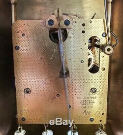 Lantern Clock John Smith Vintage Wall Chain Driven 8 Day Chair Mount Pendulum