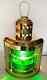 Lantern Vintage Nautical Solid Brass Port Electric Red Colour Antique Lantern