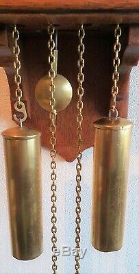 Lantern Wall Clock Rob Evens Vintage Chain Driven 8 Day Seperate Chair Mount