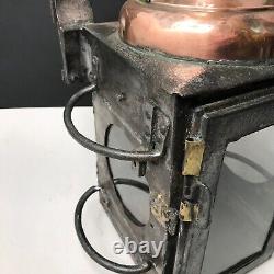 Lantern from Train railway Fanal Vintage antique Antique