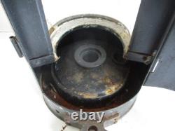 Large Antique Ship's Pressed Steel Marine Lantern