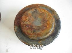 Large Antique Ship's Pressed Steel Marine Lantern