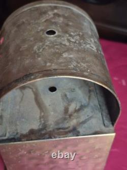 Large Rare Antique / Vintage Brass Lantern 20 Nautical Cool Rustic Decor