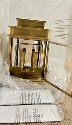 Linear Lantern Short In Antique-Burnished Brass