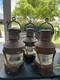Lot/3 Antique Ships Lanterns Best & Lloyd Huge 22 RoyalNavy WWII