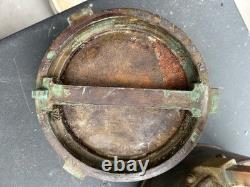 Lot/3 Antique Ships Lanterns Best & Lloyd Huge 22 RoyalNavy WWII
