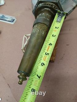 Lot Of 2 Vintage Outside, inside Porch Brass Wall Sconce Light Porch Lantern