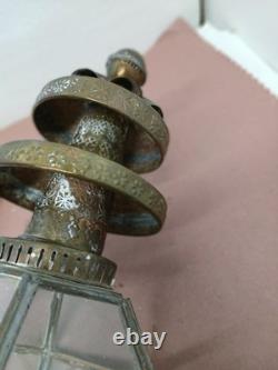 Lot Of 2 Vintage Outside, inside Porch Brass Wall Sconce Light Porch Lantern