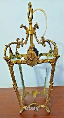 Louis XVI Style Lantern Light Gold Gild