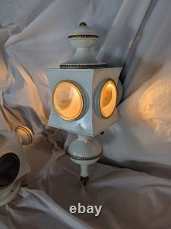 Mid Century Lights Coach Lanterns Sconce English Hollywood Antique Vintage Porch