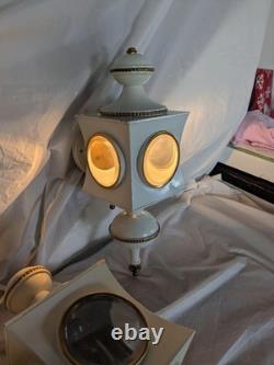 Mid Century Lights Coach Lanterns Sconce English Hollywood Antique Vintage Porch