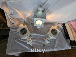 Mid Century Lights Coach Lanterns Sconce English Hollywood Antique Vintage Porch