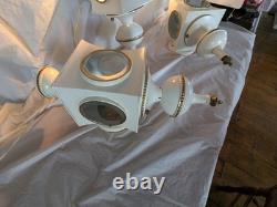 Mid Century Lights Coach Lanterns Sconce English Hollywood Antique Vintage Porch