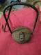 Miners Lamp Tunnel Lantern Cast Iron Lenticular France Antique 1800s Original
