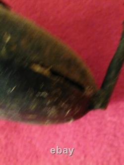 Miners Lamp Tunnel Lantern Cast Iron Lenticular France Antique 1800s Original