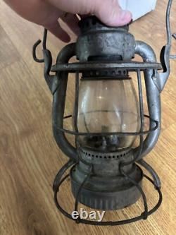 NY, NH, & H Railroad Lantern Antique Vintage Deitz Vesta