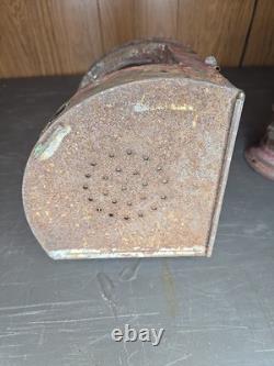 Nathaniel Tufts Antique Tin Port Lantern Patent 1873 Swivel Top Rare Ship Light