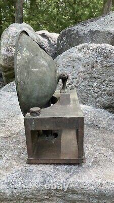 Nautical Ship Kerosene Oil Marine Lamp Lantern Antique Search Light Railroad