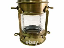 Nautical Vintage Antique 10 Ship Lamp Boat Oil Lantern, Maritime Collectible
