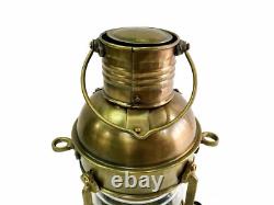 Nautical Vintage Antique 10 Ship Lamp Boat Oil Lantern, Maritime Collectible