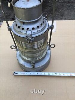New York State Canal Lantern Nautical Vintage Antique Oil Mohawk Lamp
