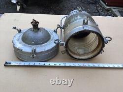 New York State Canal Lantern Nautical Vintage Antique Oil Mohawk Lamp