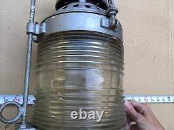 New York State Canal Lantern Nautical Vintage Antique Oil Mohawk Lamp