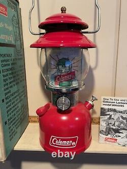 Nice Clean Vintage Coleman 200A Single Mantle Camping Lantern with Box Aug 1979