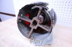 Nice Electrified Vintage / Antique Dressel Railroad Lamp Lantern Arlington NJ 4