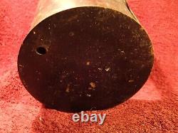 Nice Handmade Vintage Antique Tin Metal Candle Lamp Lantern Denmark Danish