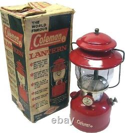 Nice Looking 1963 COLEMAN 200A Single Mantle Lantern in Original Box