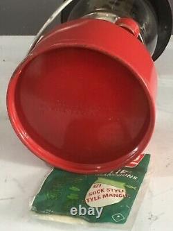 Nice Vintage 1971 Coleman 200 A Red Lantern USA With Extras 11/71