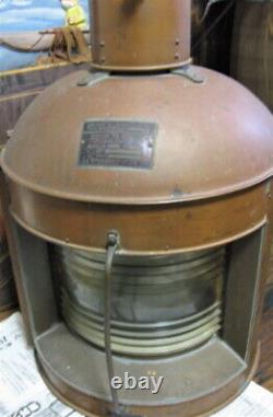 Nippon Sento Ship Side Light Oil Lamp Lantern Antique Vintage Retro from Japan