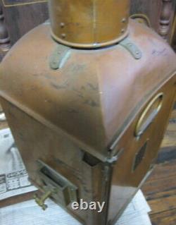 Nippon Sento Ship Side Light Oil Lamp Lantern Antique Vintage Retro from Japan
