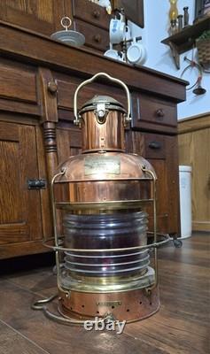 Nippon Sento red lightship lantern all intact and absolute beautiful condition