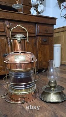 Nippon Sento red lightship lantern all intact and absolute beautiful condition