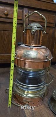 Nippon Sento red lightship lantern all intact and absolute beautiful condition
