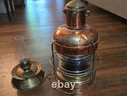 Nippon Sento red lightship lantern all intact and absolute beautiful condition