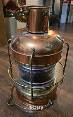 Nippon Sento red lightship lantern all intact and absolute beautiful condition