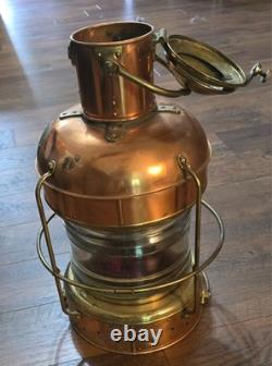 Nippon Sento red lightship lantern all intact and absolute beautiful condition