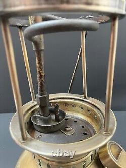 Old Antique 821 Baby Petromax Kerosene Pressure Lantern Lamp, Made In Germany